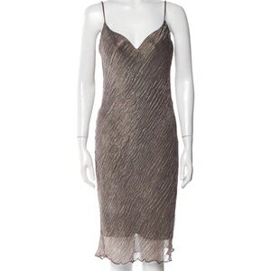 La Perla champagne dress